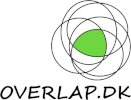 OVERLAP.DK v/Ia Brix logo