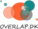 OVERLAP.DK v/Ia Brix logo